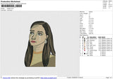 Sadgirl Embroidery File 6 size