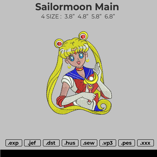 Sailor Moon Embroidery