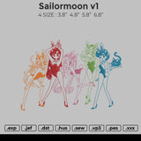 Sailormoon v1 Embroidery