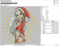 Sakura Xmas Embroidery