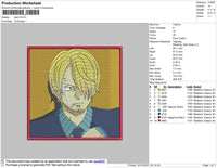 Sanji Embroidery