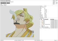 Sanji Embroidery