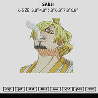 Sanji Embroidery