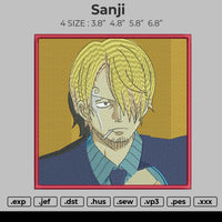 Sanji Embroidery