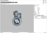 San Marino Hs Embroidery File 6 sizes