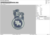 San Marino Hs Embroidery File 6 sizes
