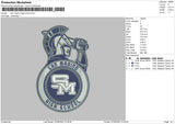 San Marino Hs Embroidery File 6 sizes