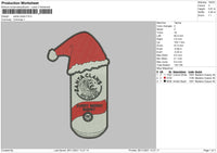 Santa Claws Embroidery