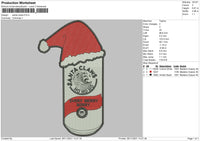 Santa Claws Embroidery