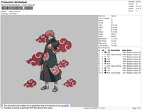 Sasori v2 Embroidery