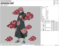 Sasori v2 Embroidery