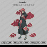 Sasori v2 Embroidery