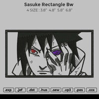 Sasuke Rectangle BW