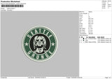Seattle G Embroidery File 6 sizes