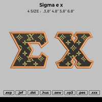 SIGMA E X