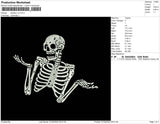 Skeleton v2 Embroidery