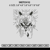 Sketch V2 Embroidery