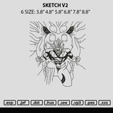 Sketch V2 Embroidery