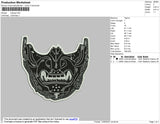 Skull Mask Embroidery