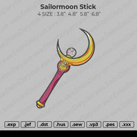 Sailormoon Stick Embroidery