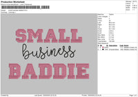Small Business Baddie Embroidery