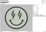 Smile Bolt Embroidery