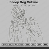 Snoop Dog Embroidery