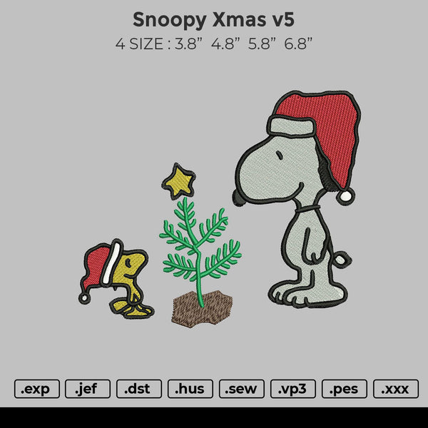 Snoopy Xmas V5