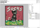Socks Embroidery