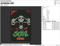 Soul King Embroidery