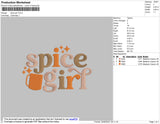 Spice Girl Embroidery