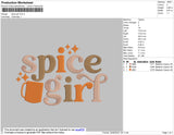 Spice Girl Embroidery