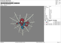 Spider Chibi 02 Embroidery File 6 sizes