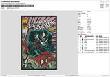 Spider Full Color Embroidery File 6 sizes