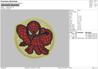 Spiderman 01 Embroidery