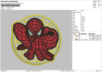 Spiderman 01 Embroidery