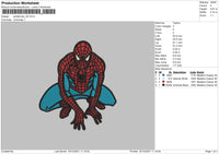Spiderman 02 Embroidery