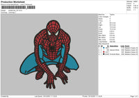 Spiderman 02 Embroidery