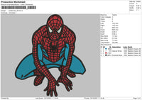 Spiderman 02 Embroidery