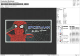Spiderman No Way Home Embroidery