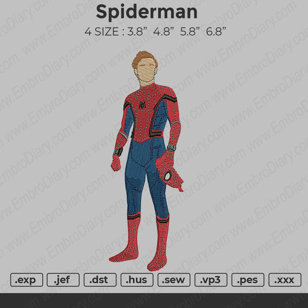 Spiderman Embroidery