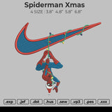 Spiderman Xmas Embroidery