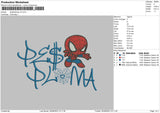 Spiderploma V2 Embroidery File 6 sizes