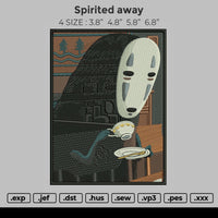 Spirited Away Embroidery