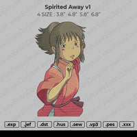 Spirited Away V1 Embroidery