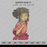 Spirited Away V1 Embroidery