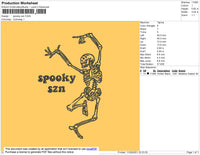 Spooky SZN Embroidery