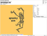 Spooky SZN Embroidery