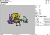 Spongeb Rabbit Embroidery File 6 sizes