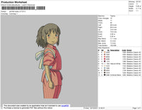Spirited Away V2 Embroidery